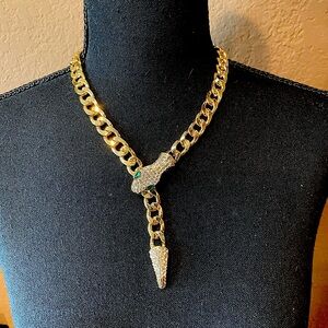 Snake Necklace with magnet closure